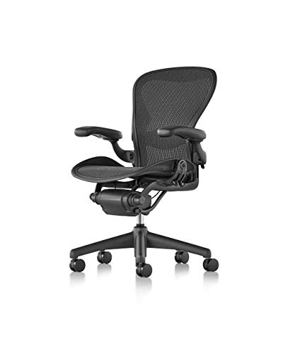 Herman Miller Classic Aeron Chair - Size B, Lumbar (Certified Refurbished)