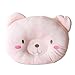 BonAchat New Cute Bear Cotton&Velvet Soft Anti Roll Baby Head Positioner Pillow, Prevent Flat Head Pillow for 3 months~1 year old Baby-Pink