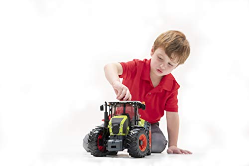 bruder 03012 - Claas Axion 950-1:16 Traktor Trecker Schlepper Bulldog Bauernhof Landwirtschaft Feldarbeit Maschine bworld Spielzeug Fahrzeug Anhänger – Bild 3