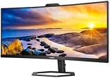 Philips 34E1C5600HE 34 inch QHD Monitor 100Hz VA USB-C WebCam HDR view 2