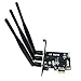 SUPERPLUS Pcie WiFi Card to PCI-E x1 Adapter Card PC/Hackintosh Without BCM943224PCIEBT2/bcm94360CS2/BCM943602CS WiFi Card