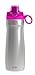 Pogo Vacuum Insulated Stainless Steel Water Bottle with Leak Proof Chug Lid and Silicone Carry Loop, Fuchsia, 26 oz