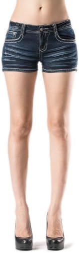 Rose Royce Womens Chantell Shorts 29 Twilight