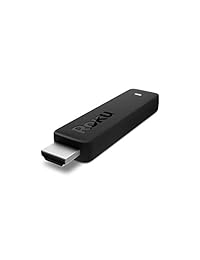 Roku Streaming Stick Portable, reproductor de alimentación con mando a distancia de voz con potencia y volumen de TV (2017) (reacondicionado certificado)