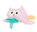 WubbaNub Infant Pacifier - Pink Owl primary
