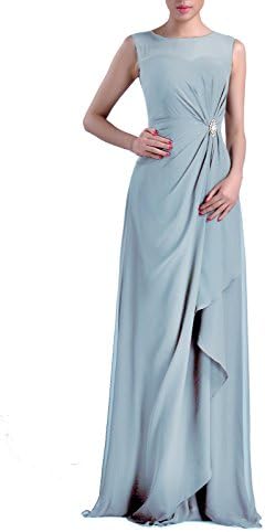 Formal Bridesmaid Dress Chiffon Special Occasion Long Mother of the Bride Groom Dress