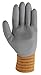 Men's HydraHyde Cold Weather Work Gloves, Water-Resistant Latex Coating, Large (Wells Lamont 555L), Grey/Orange