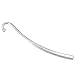 Housweety Silver Tone Blank Bookmarks Findings 125mm(4 7/8Inch) 5PCs