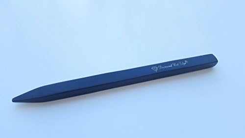 Diamond Cut Edge Professional Farrier's Pritchel Durable Construction Ebony Finish