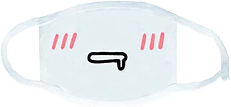 Aoius Lovely Anime Emoticon Mouth-Muffle Kaomoji Anti-Dust Cute Kawaii Face Mask