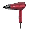 Conair-MiniPRO-Folding-Handle-Tourmaline-Ceramic-Styler-Hair-Dryer-Red Conair miniPRO Tourmaline Ceramic Hair Dryer with Folding Handle, Travel Hair Dryer, Red