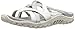 Skechers Women's Reggae-Soundstage Thong Sandal,White,8 M US