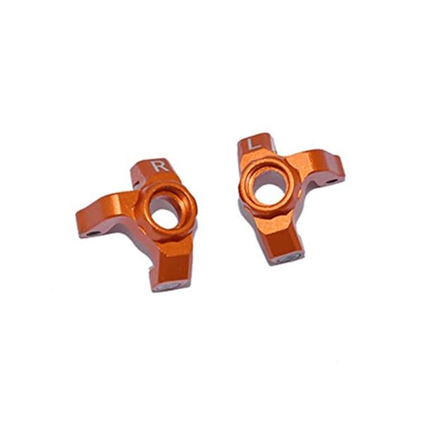 Hrsptudorc Achs Schenkel Vorne Aus Metall für LOSI 1/18 -T 2.0 2WD Stadion LKW RC Auto Verbessert Teile, 4