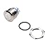 Quentacy 9-Pack 16mm Momentary Push Button Switch 1NO SPST Stainless Steel Waterproof Switch