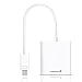 Fosmon Mini DisplayPort (MiniDP/mDP/ThunderBolt Port Compatible) to VGA Adapter Cable - Male to Female (15cm With IC) for Apple MacBook, Macbook Pro, MacBook Air, iMac, Mac Mini, Microsoft Surface Pro