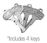 Mustang Key Blank Set of 4 Ignition and Trunk Original Style 1964 1/2 - 1966