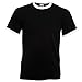 Fruit Of The Loom Mens Ringer Short Sleeve T-Shirt
