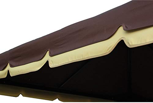 DNNAL Garten-Pavillon, Outdoor-Markise Vordach mit 4-seitig für Villa Hof Garten Sonnenschein Verpflegung Barbecue – Bild 5