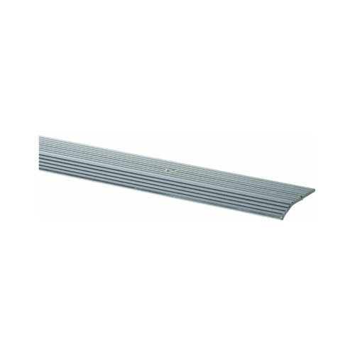 M-D Building Products 78154 1-3/8 in. X 72 in. Silver Aluminum Carpet Trim w/Screw Nails