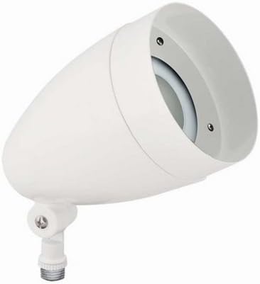 RAB Lighting HBLED13DCW 13W Cool LED 12V 24V Dc with Hood and , White