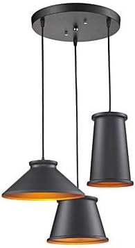 YanCui@ Pendant Light Retro Vintage Tom Dixon Design Black , 220-240V