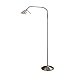 Kendal Lighting FL4048-SN One Light Floor Lamp, Medium, Satin Nickel