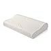 Easy-Tang Kid Memory Foam Pillow for Sleeping, Contour Pillow Ideal for Kids, Babies, Toddlers, with Removable Zipper Pillow Case (Curve Shape for 3-10 Years Old 17.7x11 in)