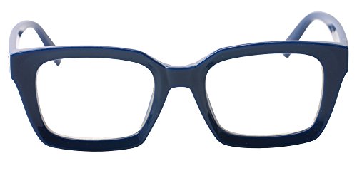 SOOLALA Retro Desinger 47mm Large Lens Square Reading Glass Big Eyeglass Frame