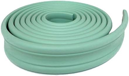 LKOYWT Rubber Seal Foam Tape, European Style Self-Sticking Border Wall Sticker, Waterproof Anti-Collision, Thickness Is About 1Cm,Blue,200Cm*6.5Cm [Energy Class A]