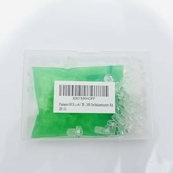 Pzsmocn 60 Pieces/30 Sets M6*8 mm PC Transparent