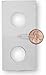 BCW 100 Premium 2 X 2 Penny Size Coin Holders primary