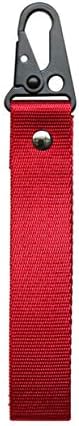 Sairis Universal Car Keychain Lanyard Hanging Strap Key Rope with Clip Buckle Quick Release Key Chain Ribbon Webbing Strap-