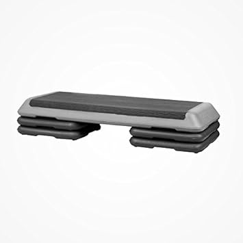 KUL FITNESS - Step 4 Pies Gris (Tabla Gris / Pies Negros): Amazon ...