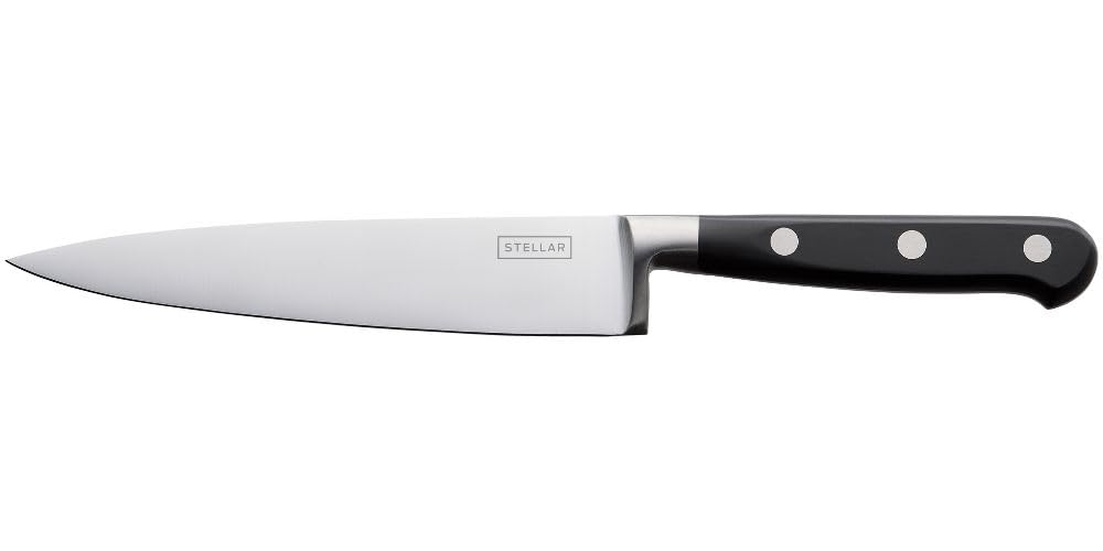 Stellar Classic 15cm / 6" Carving or Filleting Knife, Stainless Steel Razor Sharp Blade, Full Tang Riveted Handle, Dishwasher Safe — image 1
