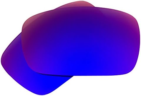 Owants Replacement Lenses for Your Oakley Fuel Cell Sunglasses Frames - Multiple Colors Availble (Blue Red - Non-Polarized)