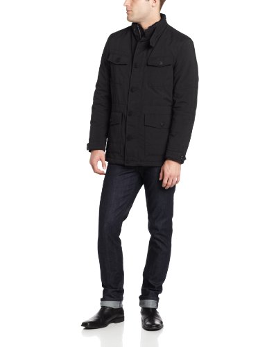 Marc New York by Andrew Marc Men s Oak Coat, Black, XX-Large