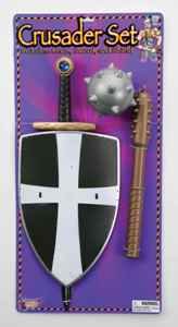 Adult Halloween Crusade Weapons Kit