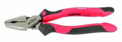 Wiha30907 Industrial SoftGrip Heavy Duty Combination Pliers 8.0"