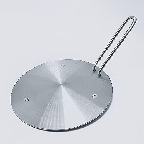 Upgraded Stainless Steel Induction Cooktop Adapter Plate, Cooking Heat