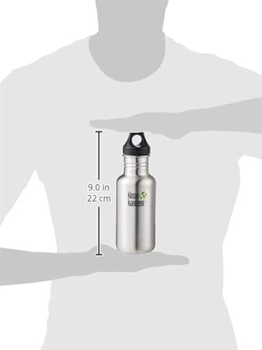 Klean Kanteen Classic Stainless Steel Single Wall Water Bottle
