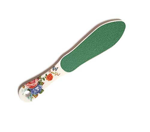 MHD Foot File Double Sided Pedicure Rasp – Hard Skin & Callus Remover for Feet | Dead Skin Exfoliator Tool (Ceramic Design)