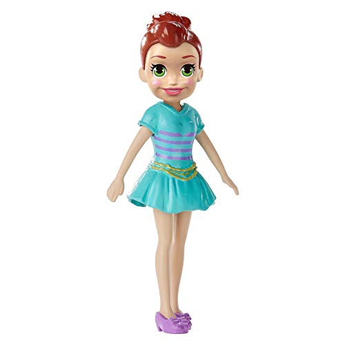 Polly Pocket Doll With Trendy Outfit 2018 Edition Measures Approx. 3.5