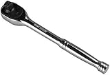US PRO 1/2 Dr Quick Release Straight Ratchet 4158 72 Teeth Chrome Vanadium view 3