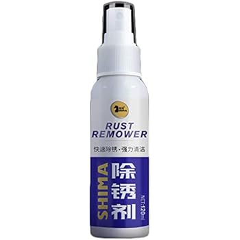 2019 Car Rust Remover Anti-Rust Lubricant for Metal Surface Chrome Paint Maintenance Iron Powder Cleaning Paint Care Apply to Aluminum Stainless Steel Lamp Restore Luster (120ml)