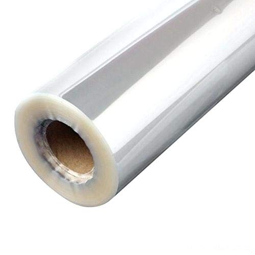 100' ft Clear Cellophane Polypropylene Wrap Roll, Food Safe, FDA Approved (40 Inch)