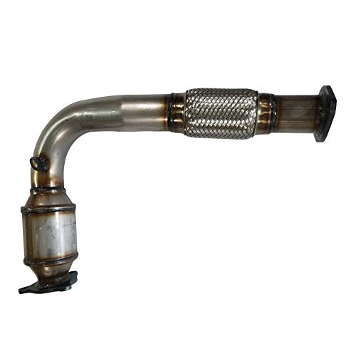 POCREATION Catalytic Converter Front Pipe Catalytic Converter with