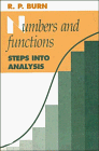 Numbers and Functions : Steps to Analysis, Burn, R. P., 052141086X