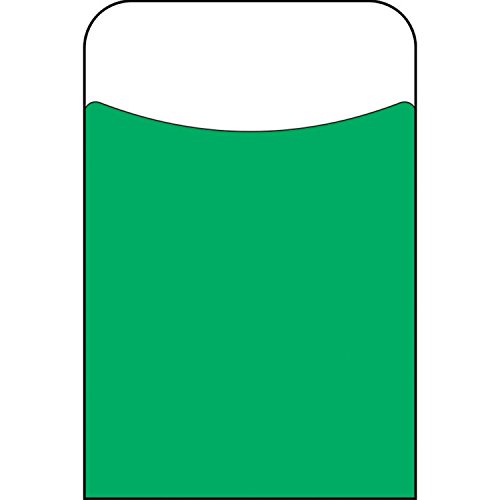 Trend Enterprises Terrific Pockets (40 Piece), 3-1/2" 5-1/4", Green
