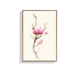 Framed for Living Room Bedroom Beautiful Flowers for