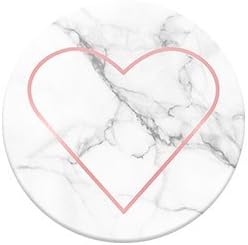 Smart Phone Expanding Stand and Grip, POPPERS Expanding Stand Holder Universal Finger Holder With Anti-fall Phone Air Sac Smartphone Desk stand Grip (Stony Heart)
